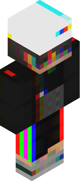 GlitchTechno's full body